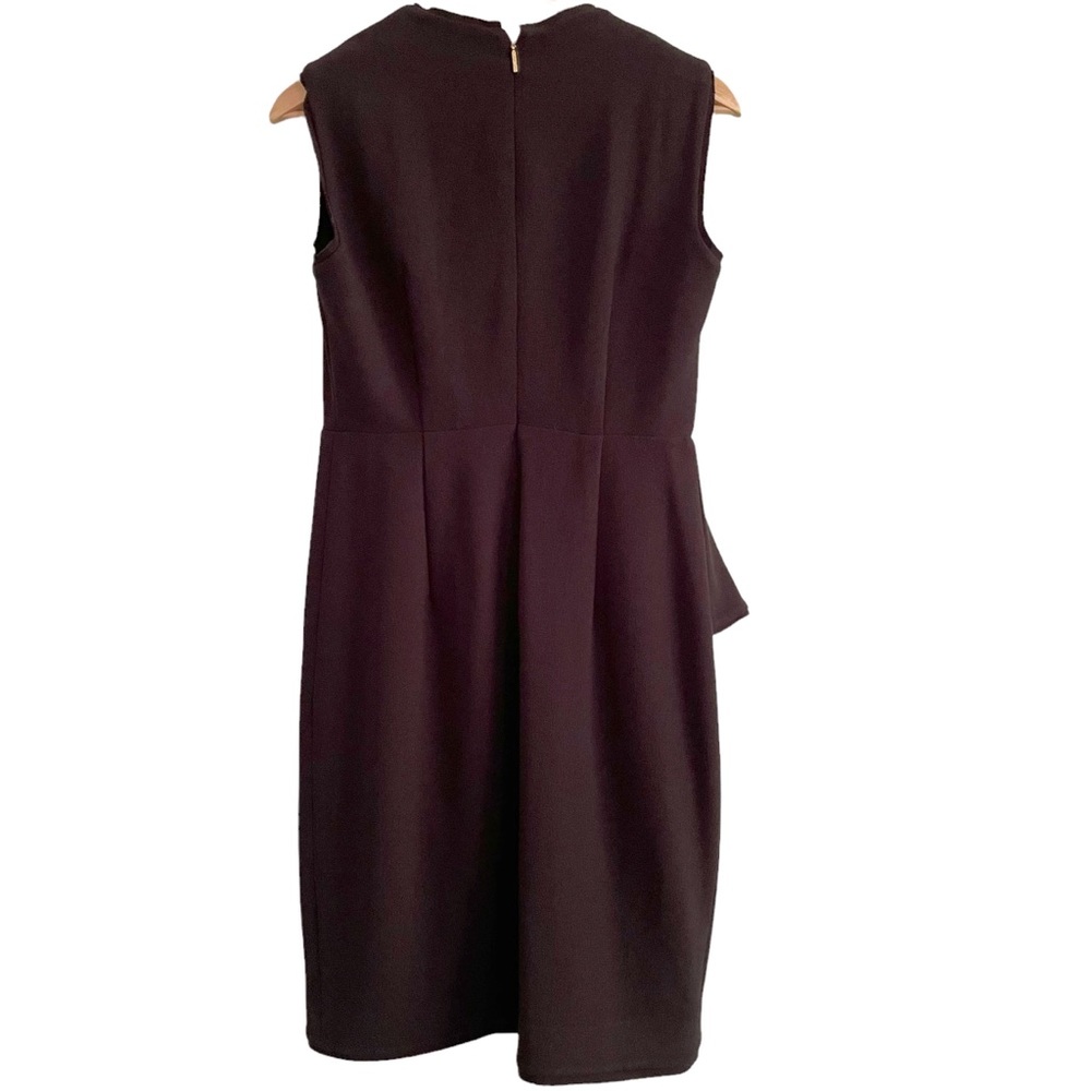 Tory Burch Brooklyn Black Sleeveless Ruffle
Special Occasion Knee Length Dress - Picture 4 of 16